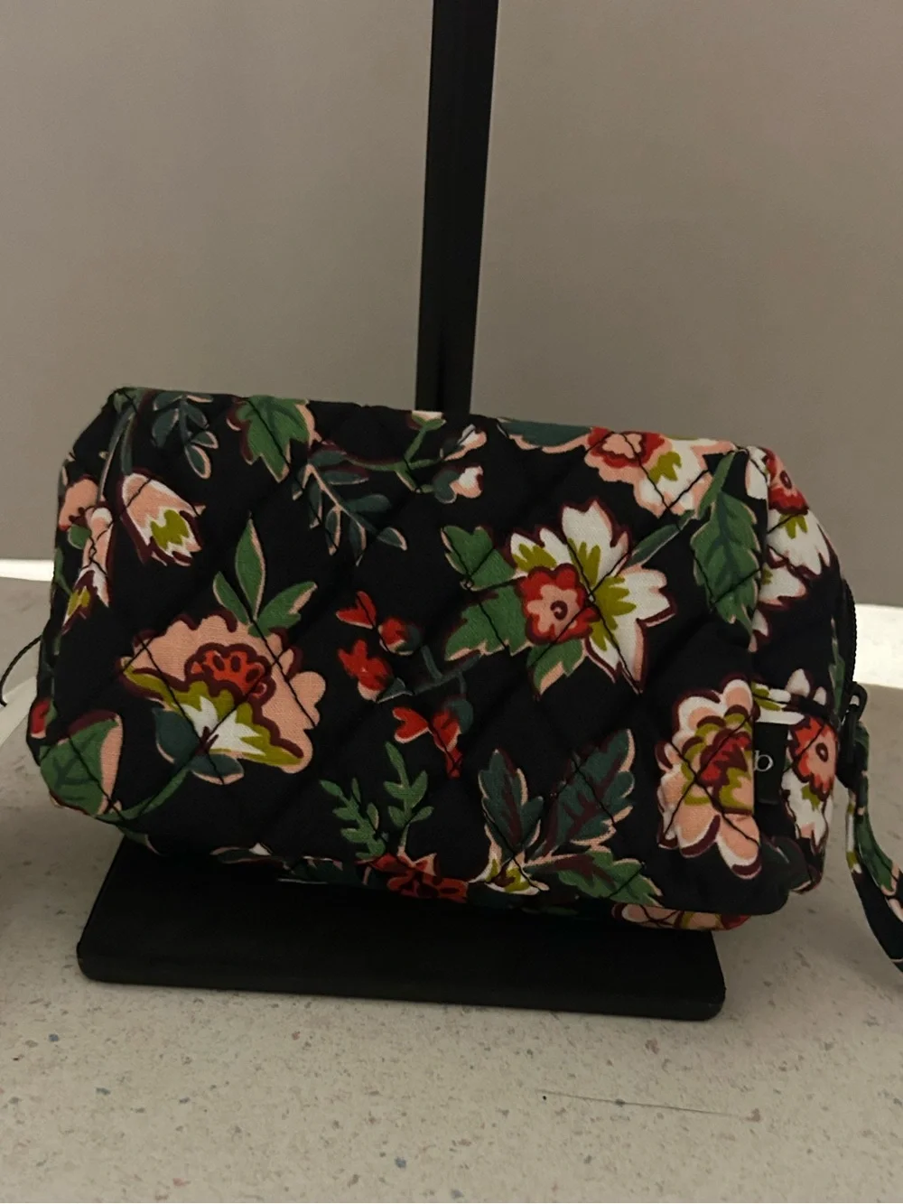 Vera Bradley Floral Quilted Cosmetic Pouch NWT